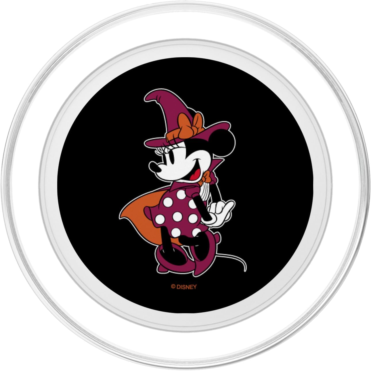 Disney Minnie Mouse in Witch Costume Halloween PopSockets MagSafe PopGrip for iPhone