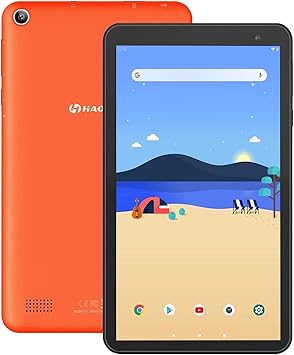 Amazon Haoqin 7インチandroid 9タブレット Rom16gbクアッドコアips液晶デュアルカメラwifi Bluetooth日本語説明書付き H7 オレンジ Haoqin タブレット 通販