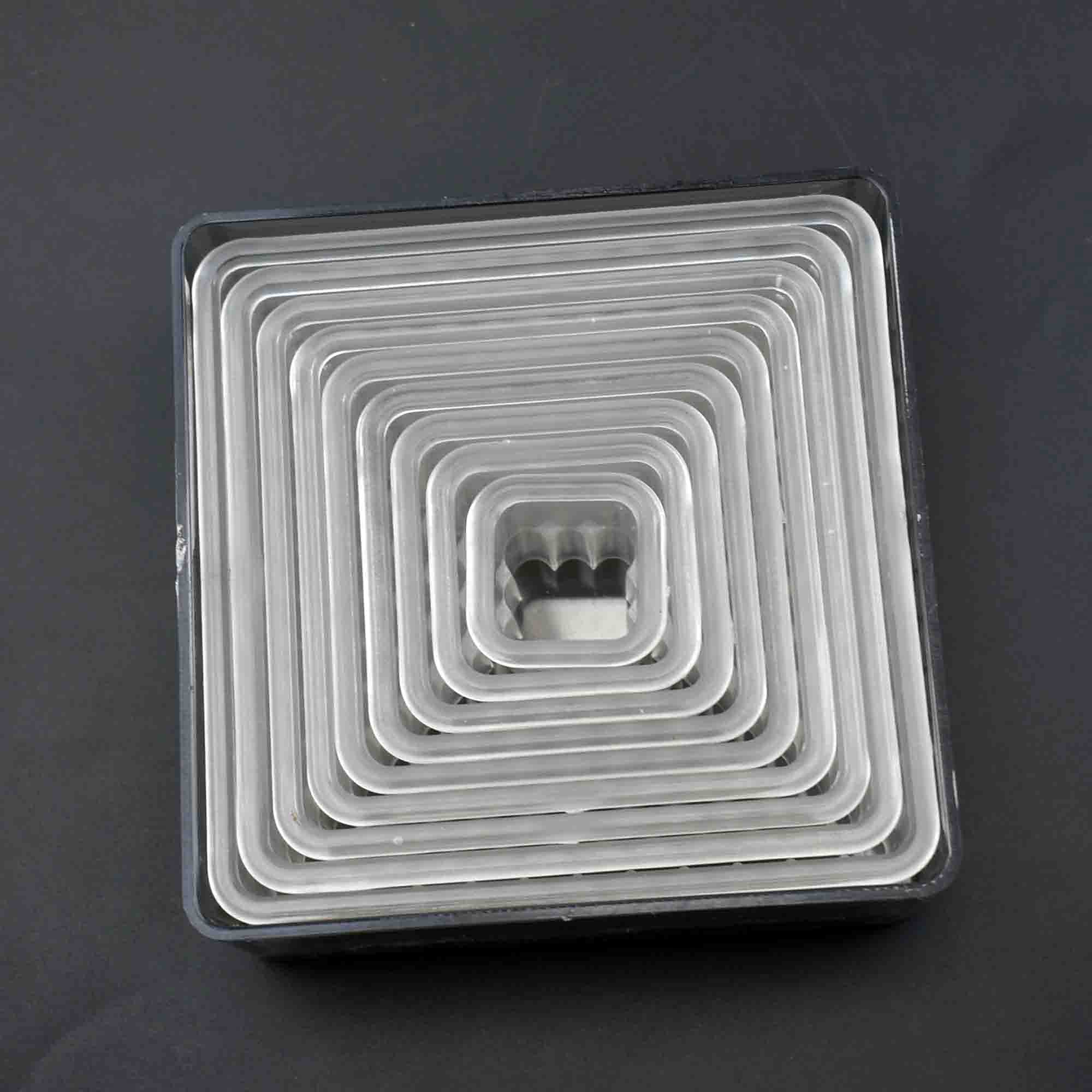 Module de découpe en plastique fini les biscuits déformés avec ce carré