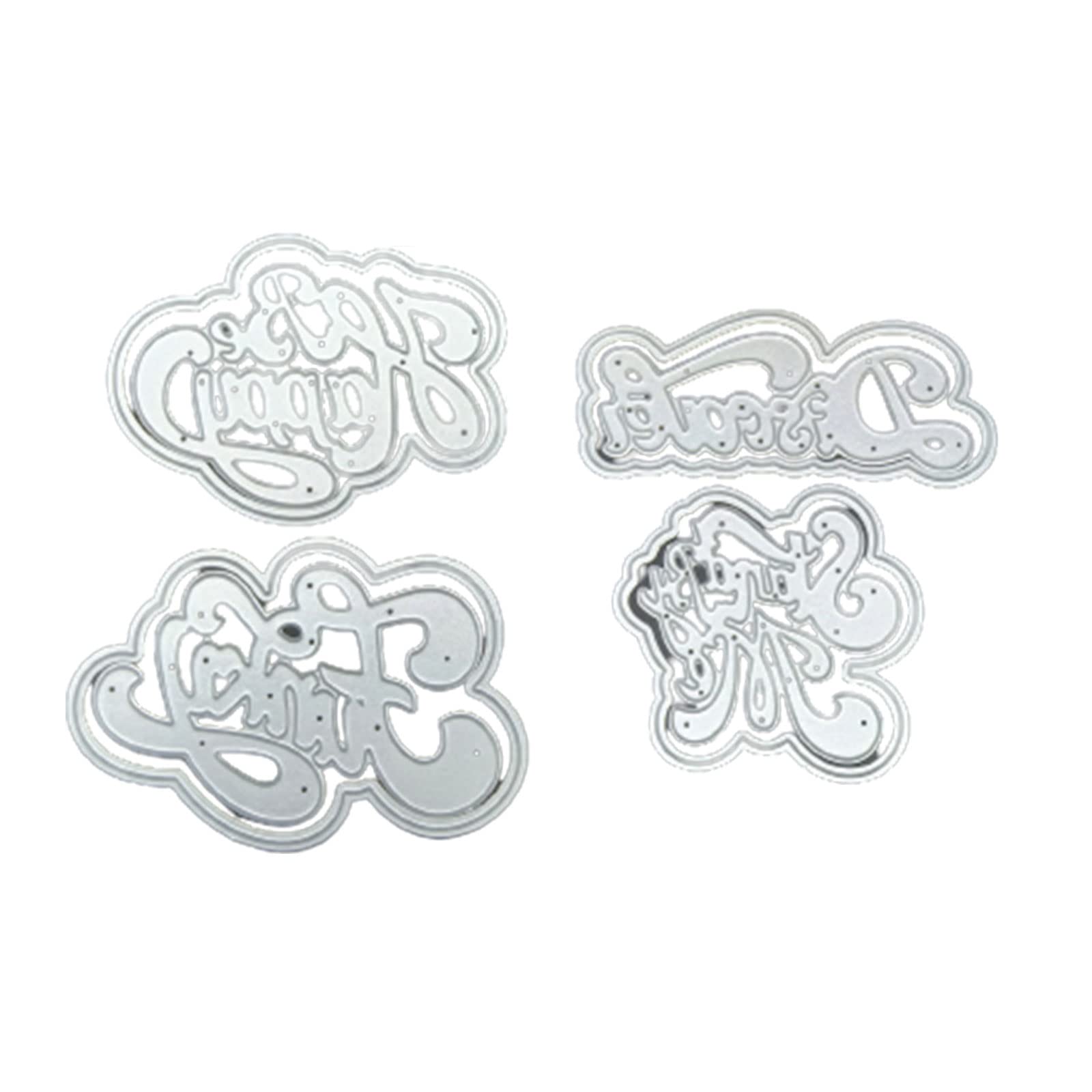 Buxuaaaa Heart Metal Cutting Dies Craft Carbon Steel Embossing Template Stencil Scrapbooking for Card Die Cuts Mold Scrapbooking Stencils