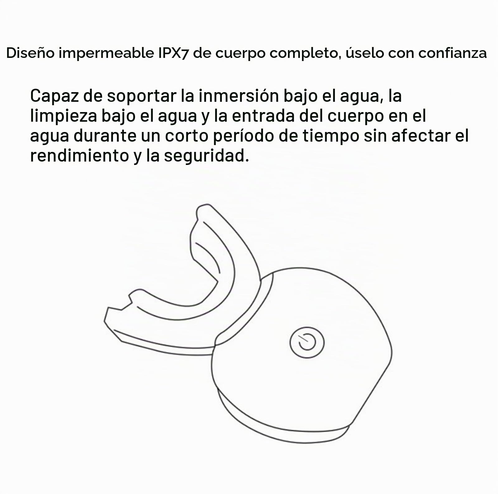 Cepillo de Dientes Eléctrico Sónico, Cepillo Ultrasónico de 360° para Blanquear los Dientes en Forma de U