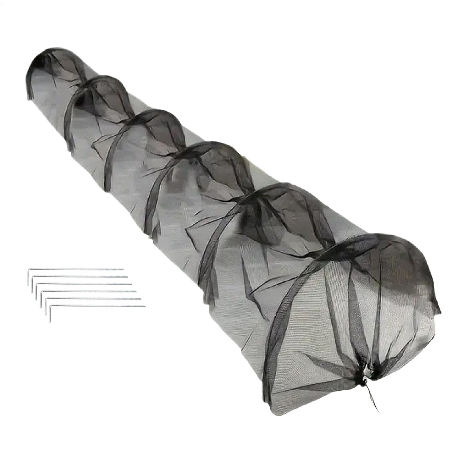 Telo copriaiuole rialzate 300x45x45 cm Protezione Isolante Termica Piante | Tunnel di Crescita Protezione Delle Aiuole Rialzate Da Esterno E Giardino, Adatta A Ortaggi, Frutta, Fiori E
