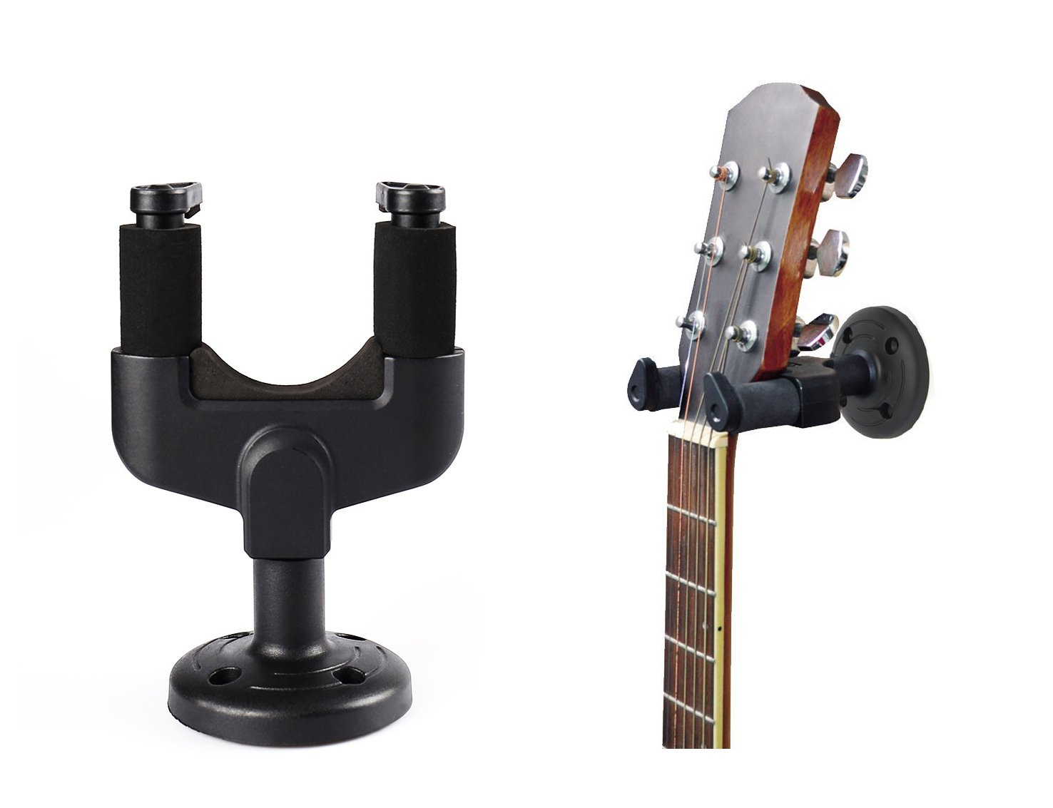 ギター ハンガー 3個 壁掛け スタンド アコギ ベース ウクレレ 三味線 ギター