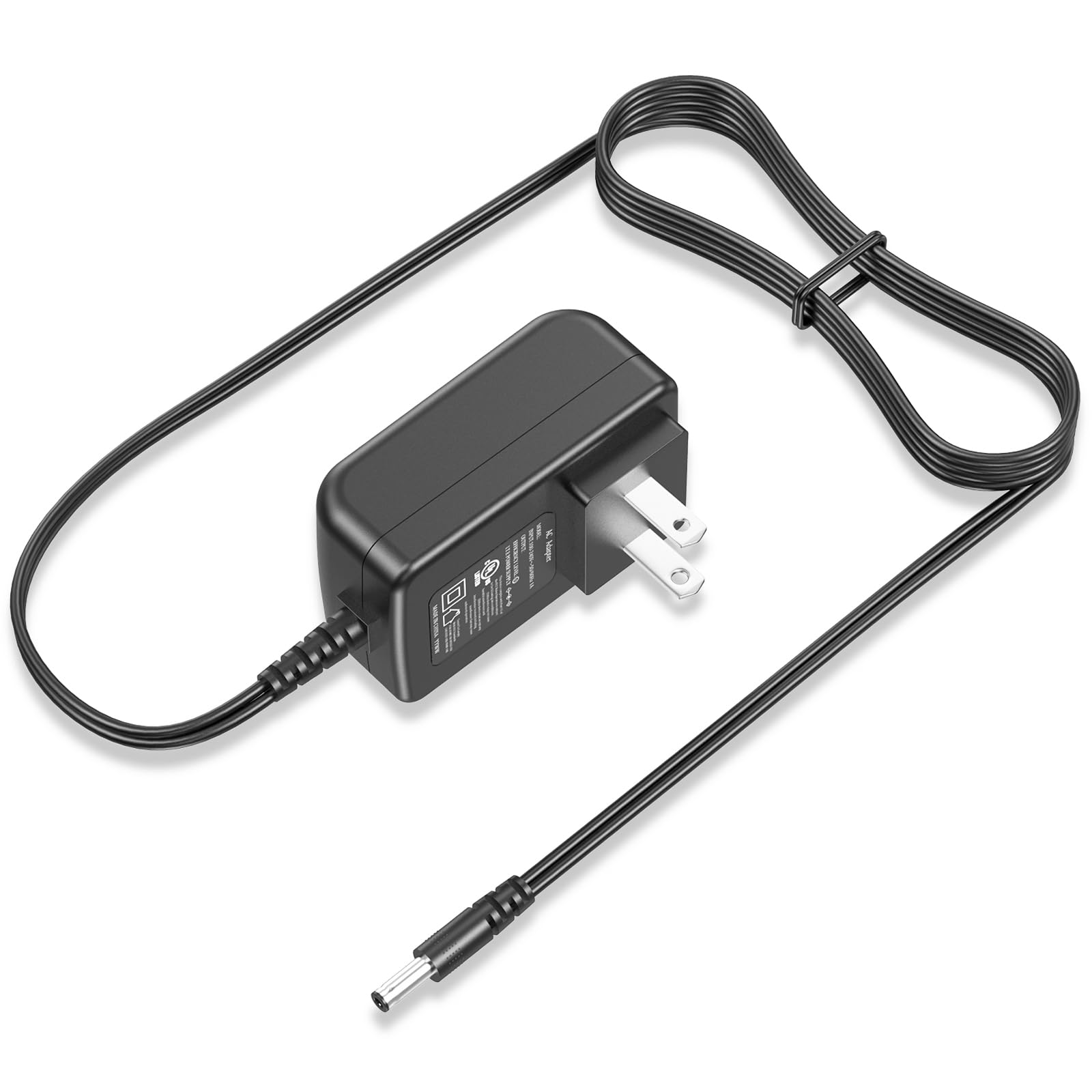 UL Listed 24V Power Cord Compatible with Legiral Le3 Portable Massage Gun Charger AC/DC Adapter 6.0Ft Extra Long Replacement 24V Power Supply