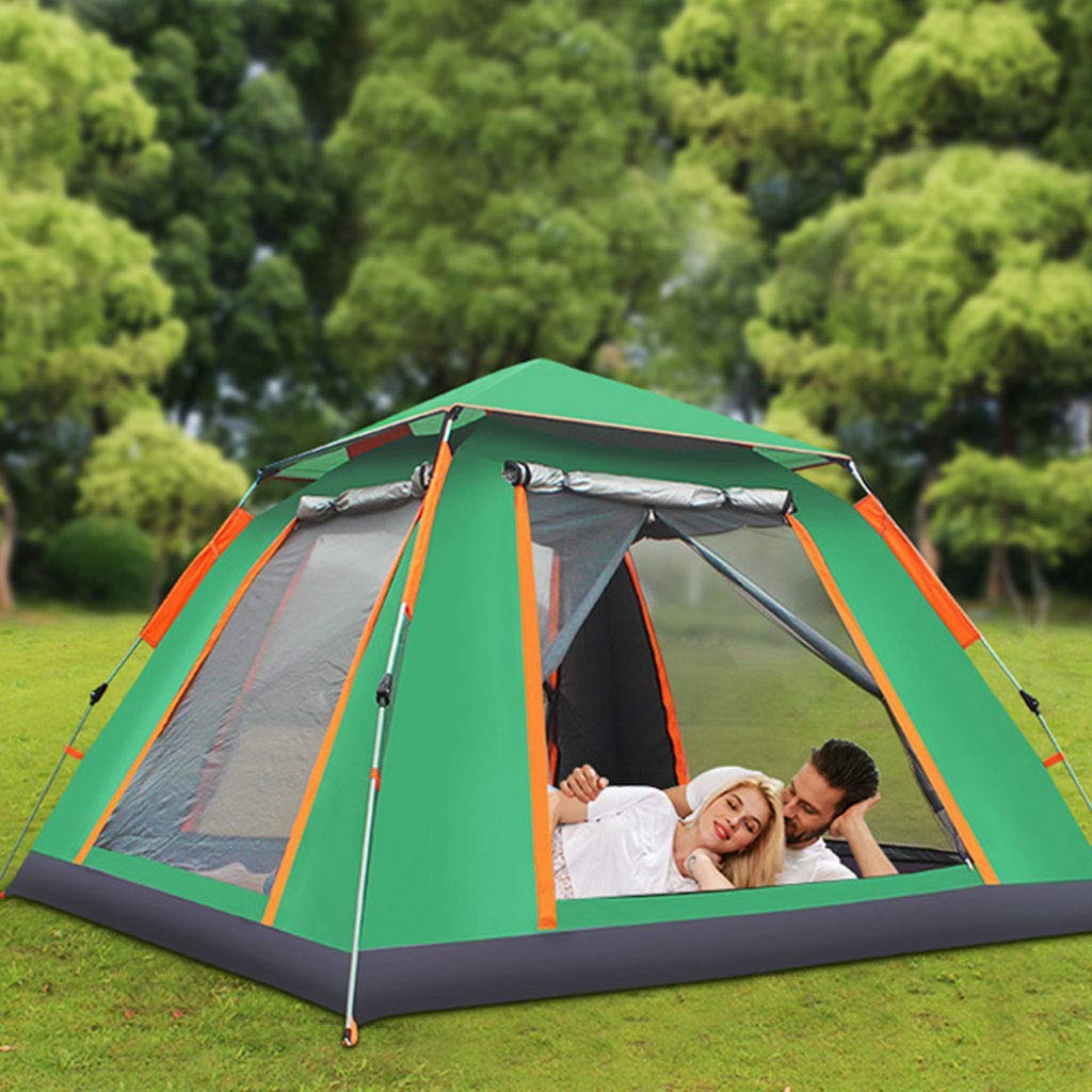 Amazon.co.jp: 4〜6人用屋外大型テント、油圧式オープニングテント