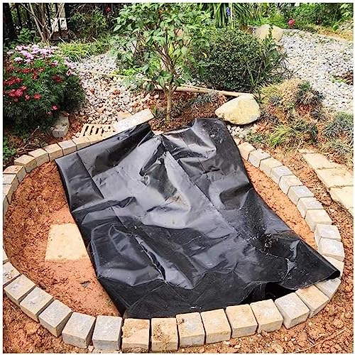 Revêtement étang poisson bâche PVC noire imperméable 7x8m - 5