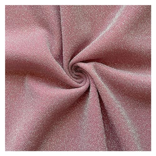 Tela de gasa malla con brillo degradado brillante rosa de 50cm para manualidades y costura