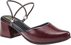 Mule Feminino Tamanco Sapato Social 2 em 1 Bico Fino de Scarpin Salto Bloco Fashion 1138