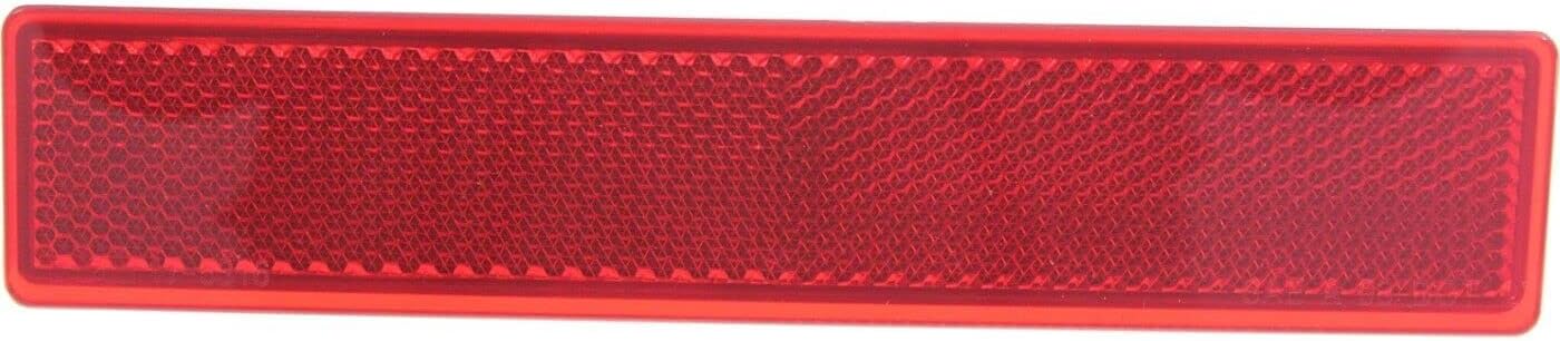 DAT AUTO PARTS Rear Left Driver Side Back Bumper Cover Reflector Insert Lamp Marker Light Replacement For 2017-2025 Honda Ridgeline 2006-2008 Pilot Red Textured Plastic Lens HO1184102 33555S9VA11