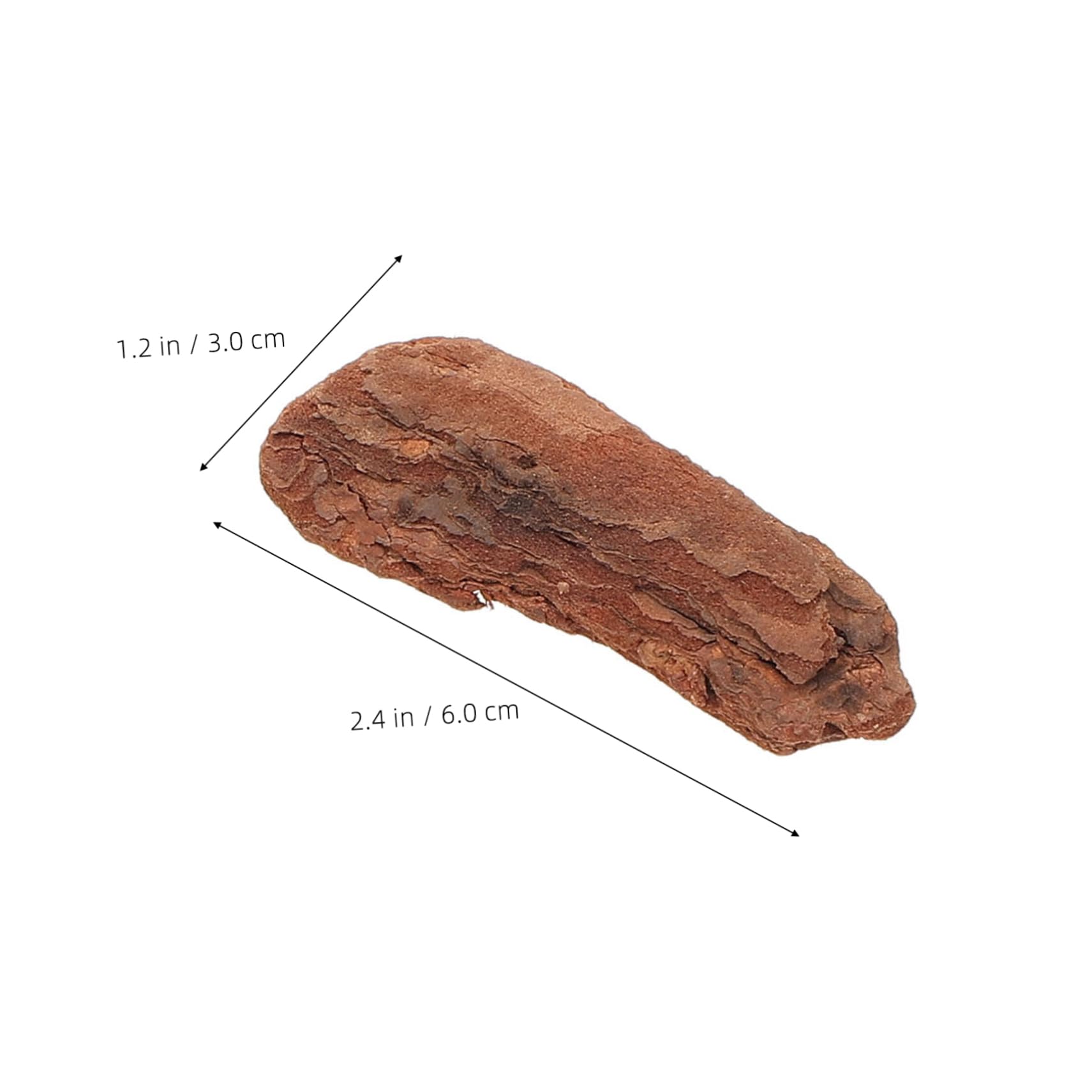 VANZACK Reptile Tank Tree Bark Reptile Decor Bark Chips Lizard Cage Bedding Gecko Tank Decor Substrate