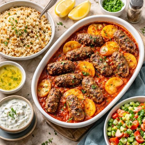 Kofta & Potato Casserole