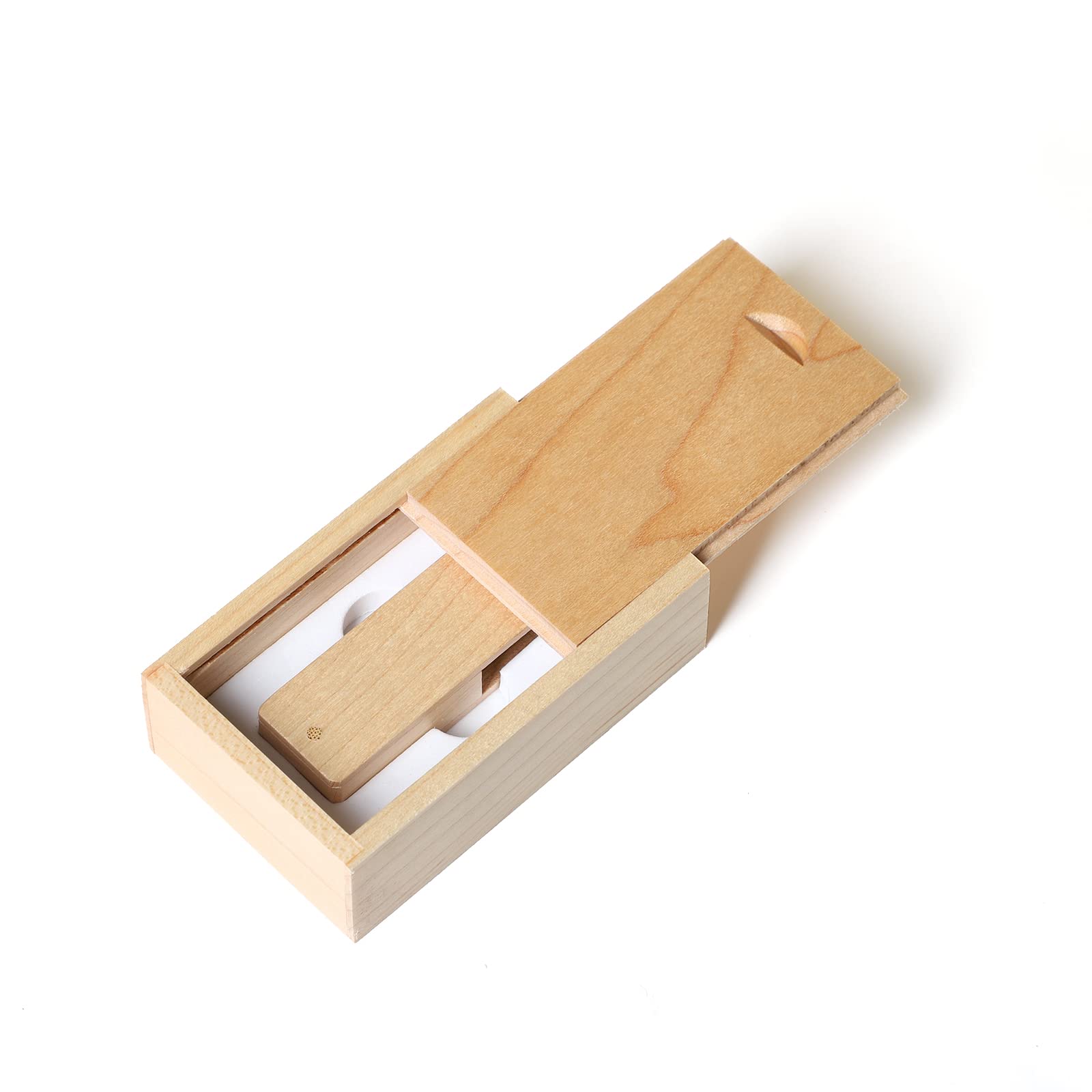 Chiavetta USB con incisione personalizzata, Chiavetta USB in legno massello con incisione regalo personalizzata per matrimoni, lauree, compleanni, festa del papà, festa della mamma (256G, Maple)
