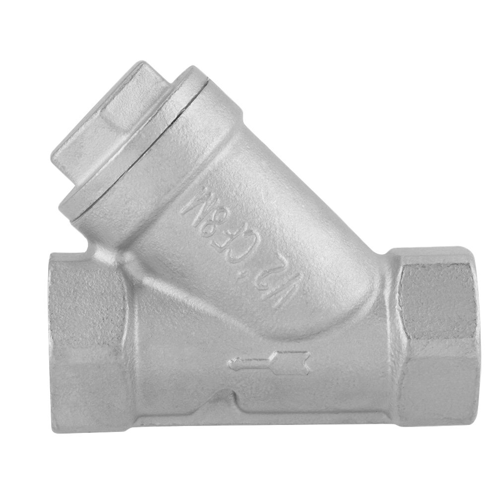 Filtro a Y DN15 1/2" PT Acciaio inossidabile Filtro per acqua gas
