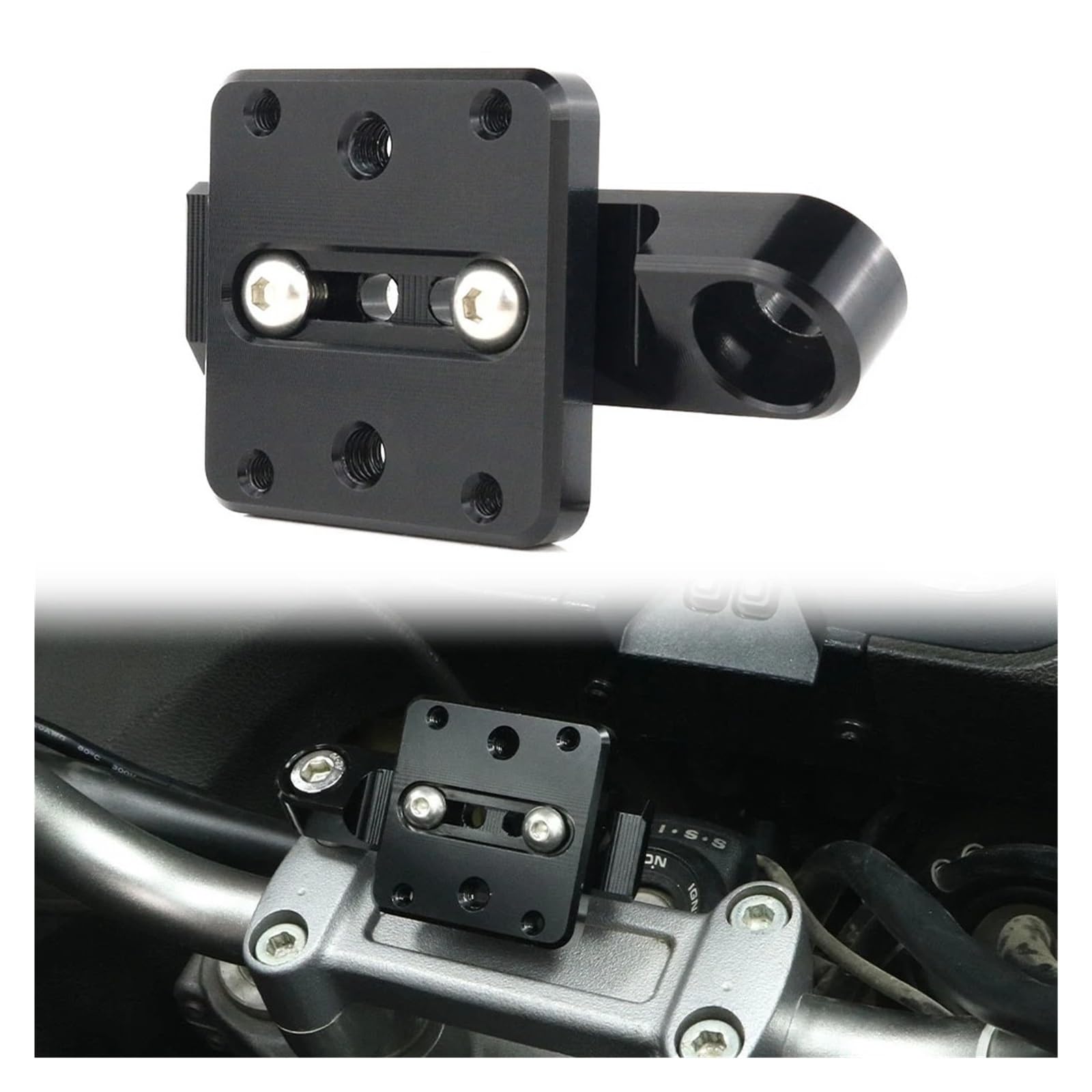 Porta Cellulare Moto Per BMW F700GS F650GS Staffa Di Navigazione | F900R F900XR F900GS staffa di navigazione con supporto GPS per manubrio per Adventure(Type 4)