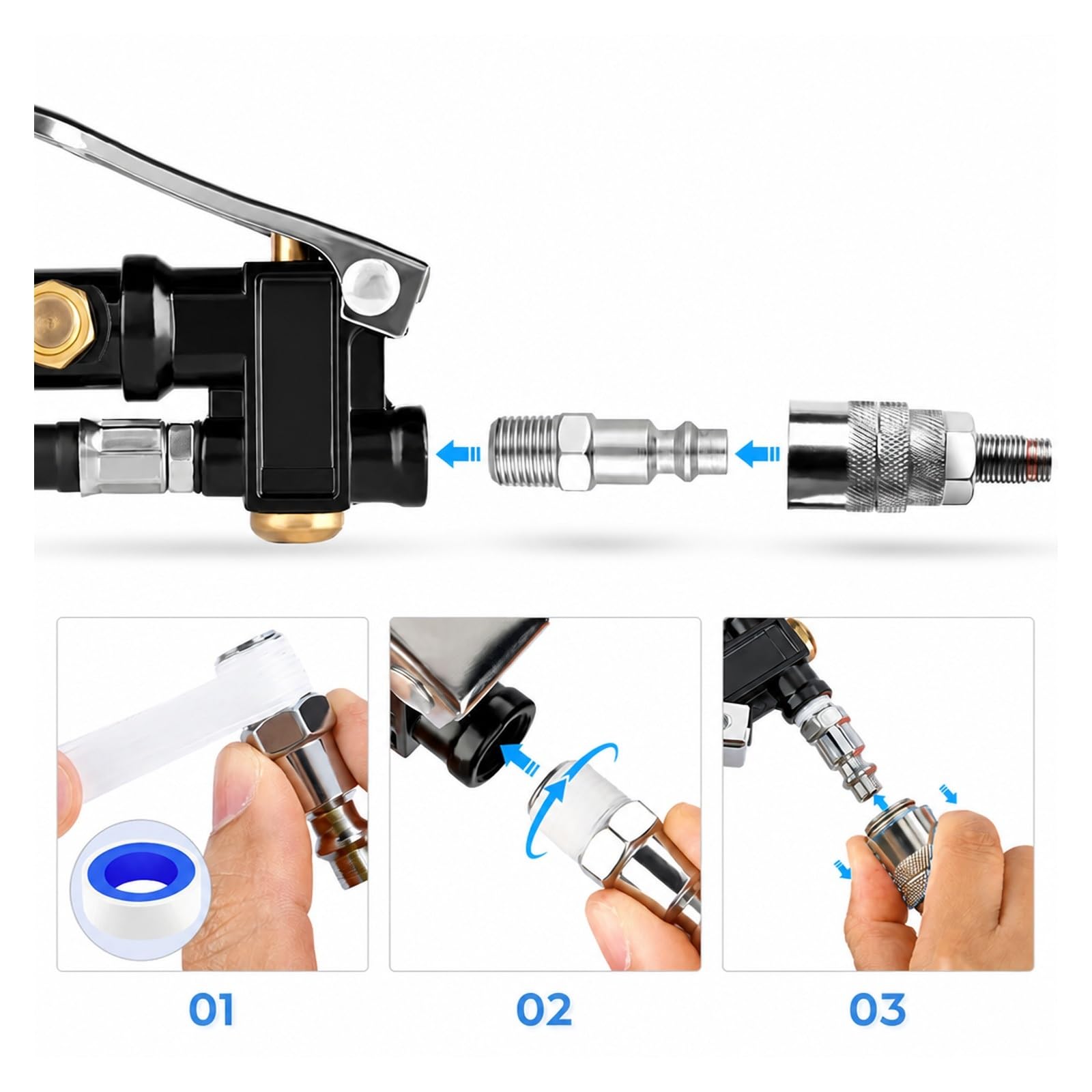 Manomètre, Dégonfleur De Pneu Numérique Avec Manomètre 250 PSI