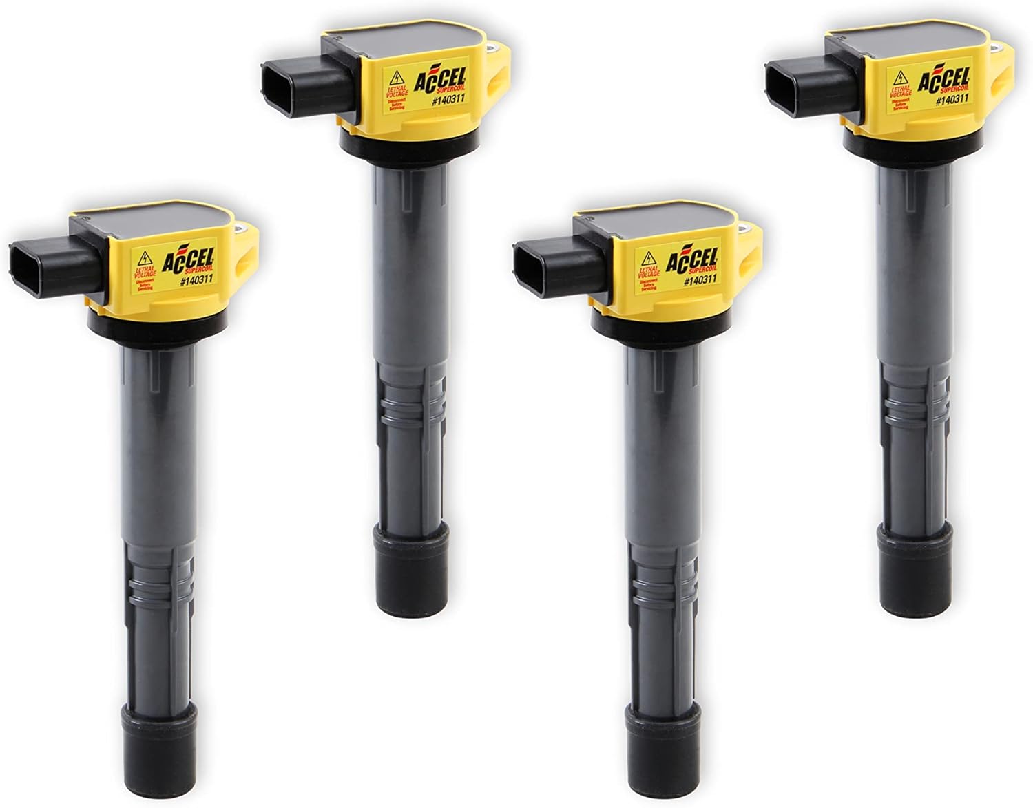ACCEL 140311-4 SuperCoil Ignition Coil 4-Pack