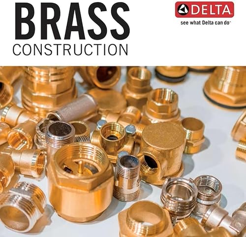 Miniatura 2 de Delta Faucet 72010-CZ Brida y colador fregadero de cocina bronce champán