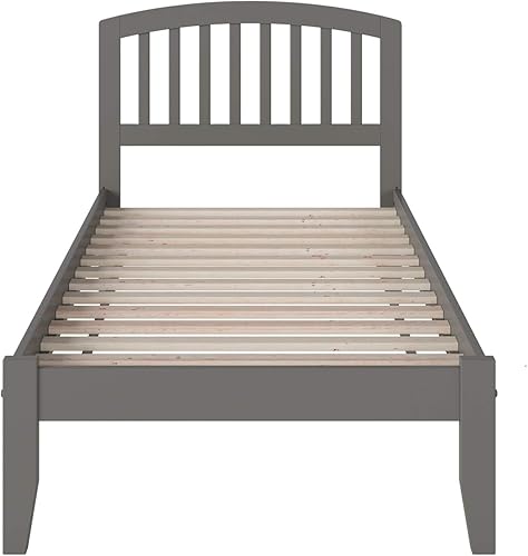 Miniatura 5 de AFI Richmond - Cama de plataforma extra larga con estribo abierto y cargador turbo en color gris