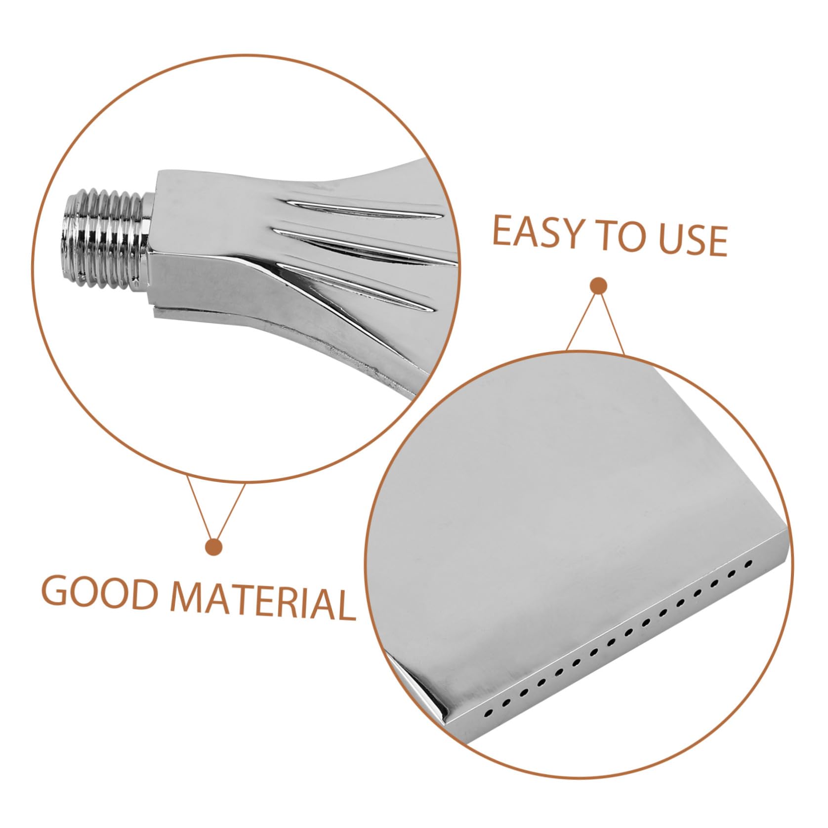 5 Pezzi Ugello Piatto Alluminio per Compressore Aria Bocchetta Jet per Spruzzatura Precisa e Uniforme Riduzione Del Rumore e Del Consumo Aria Facile Installazione e Manutenzione