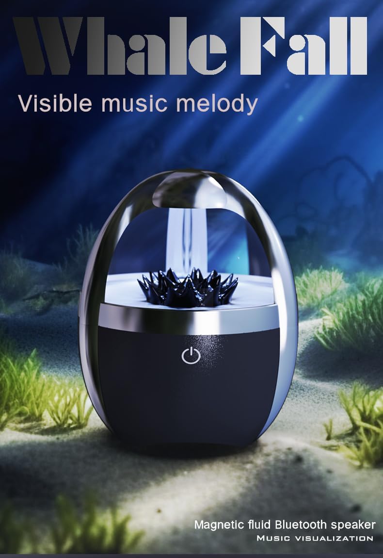 Dancing Ferrofluid Bluetooth Speaker