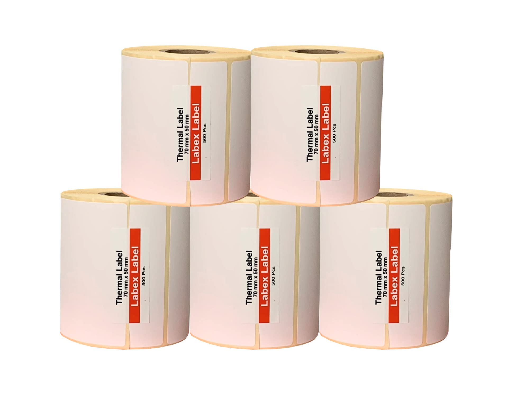 Thermo-Etiketten 60x30 Mm Thermodirekt Etiketten 60x30 Mm – 1500 Stück Auf Rolle, Für