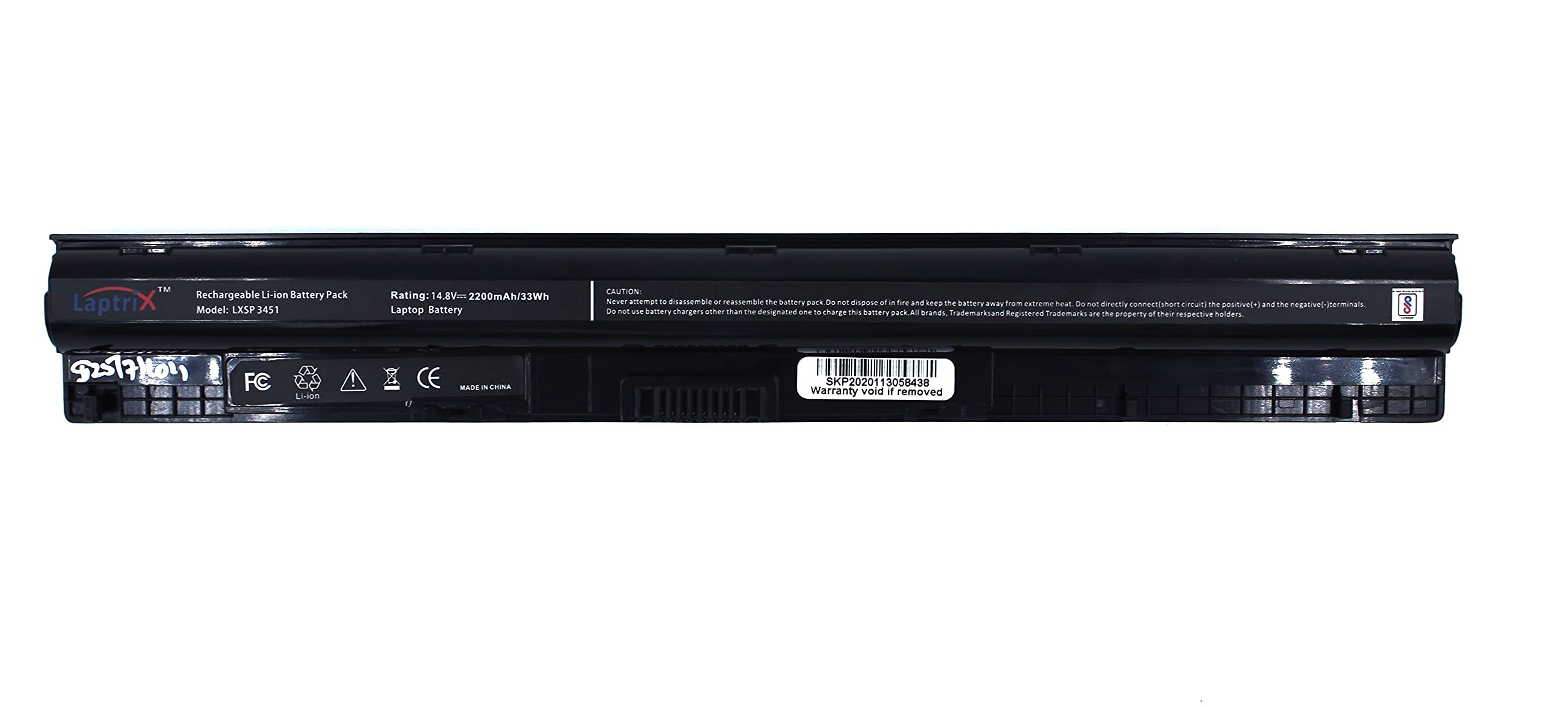 Laptrix GXVJ3 Laptop Battery Compatible with DELL Inspiron 15 3000 Series :15-3451 15-3551 15-3552 15-3558 4-Cell Battery (B09DPKL7MX) Amazon Price History, Amazon Price Tracker