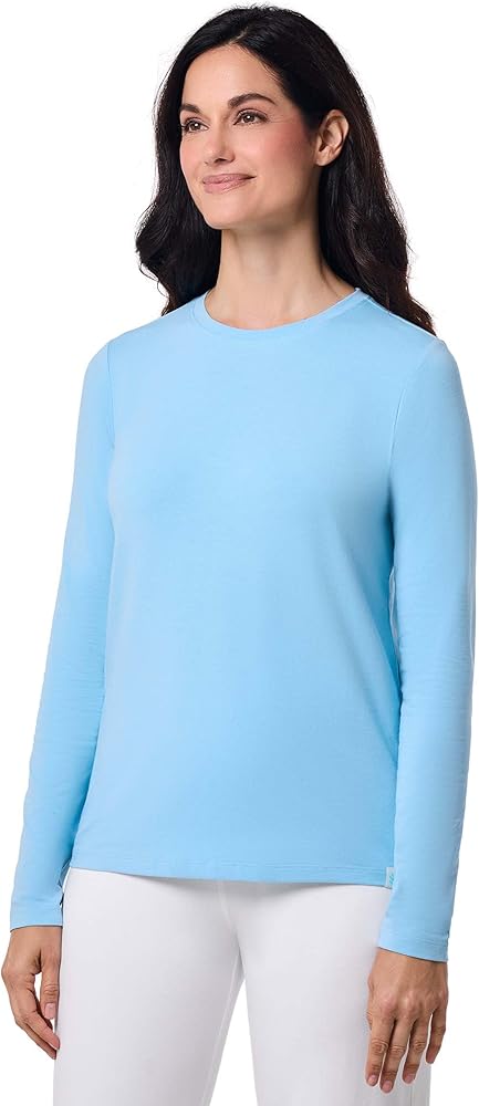Women's Long Sleeve T-Shirt - UPF 50+ Sun Protection - Morada in