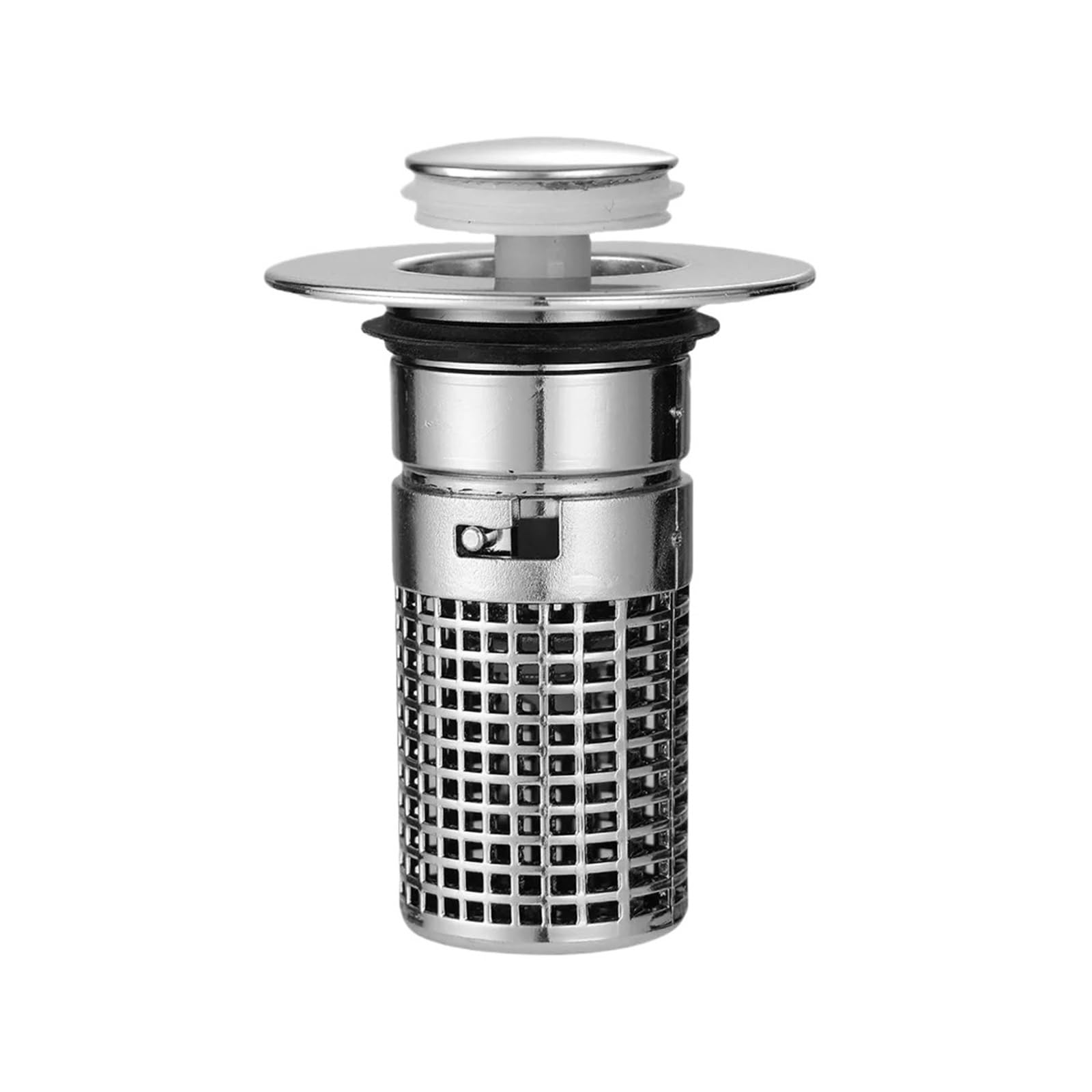 1PCS Multifunctional Pop-Up Bounce Core Drain Filter, Plastic Anti-Clog Sealing Hair Trap Cover For Washbasin Floor