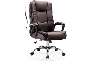 SKOK Office Chair, Ergonomic Swivel Desk Chair with Wheels