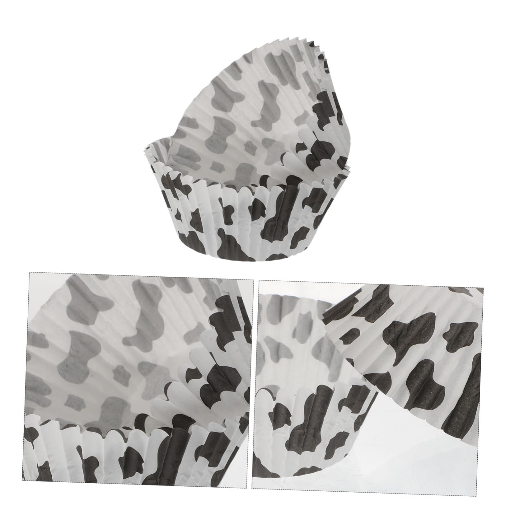 Lot 25 Moules à Gâteaux Rectangulaires En Papier Jetables MAGICLULU - Antiadhésifs