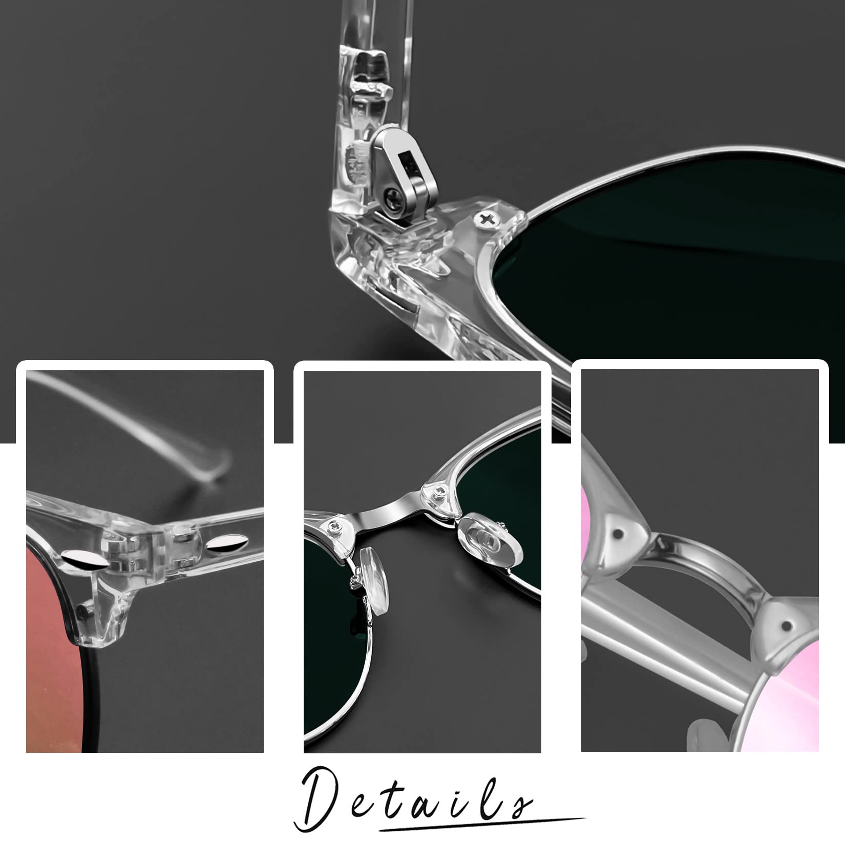 Joopin Okulary przeciwsłoneczne Uniseks Sunglasses Series 8926 (1 w zestawie)