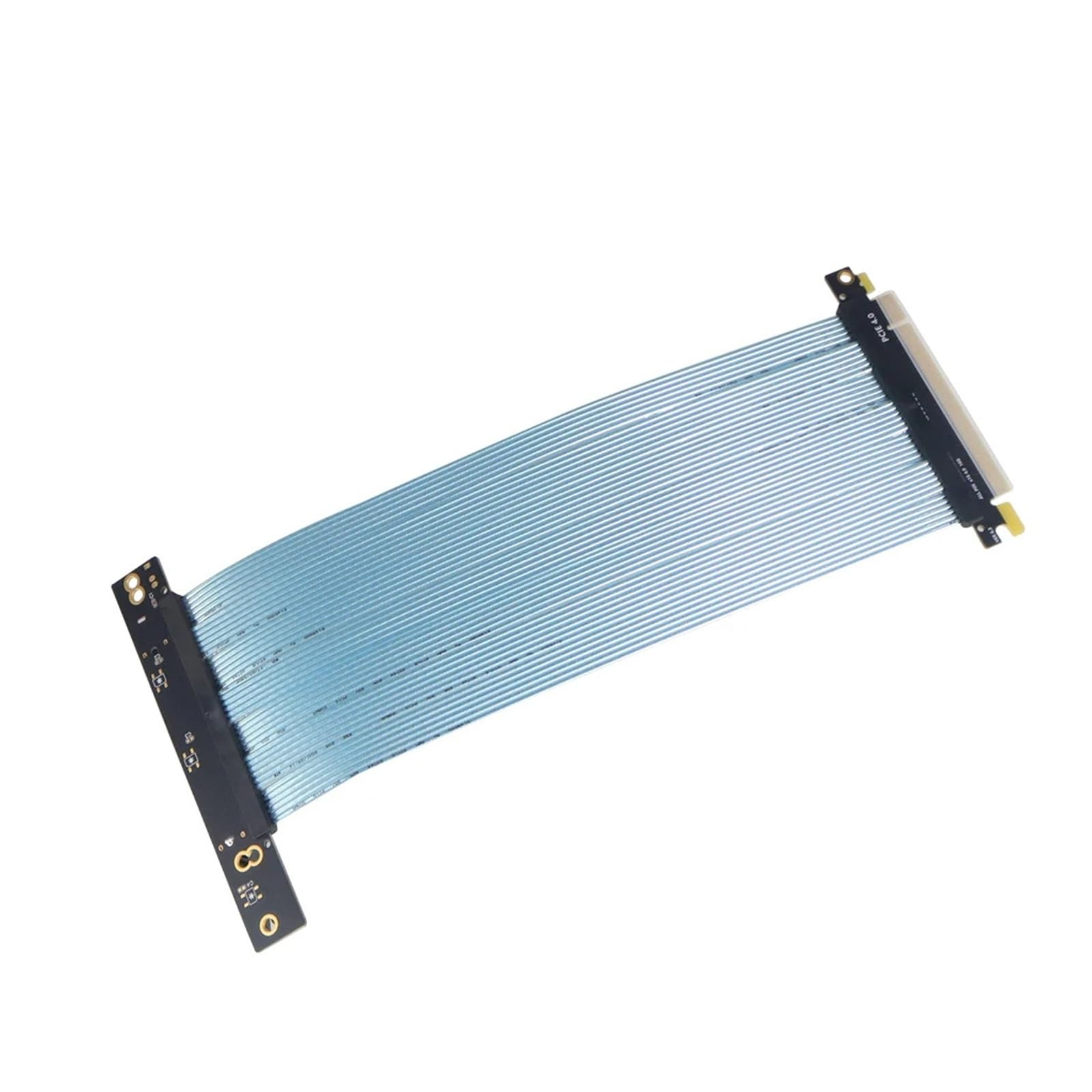 PCIe 4.0 X16 kabel riser do H1 270° odwrócony kąt prosty do obudowy karty graficznej pionowo rozszerzenie GPU