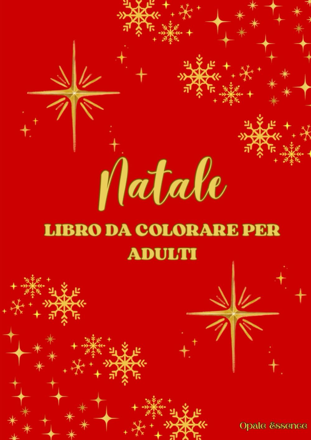 Natale: Libro da colorare per adulti