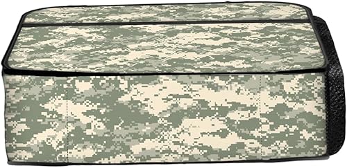 Miniatura 7 de Bolsa de almuerzo de camuflaje reutilizable aislada de camuflaje para mantener la comida más fresca, bolsa térmica para el almuerzo para mujeres y