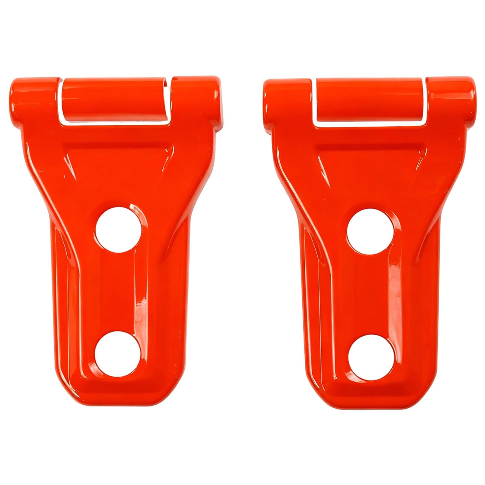 ABS Hoods Hinges Strong Component Engine Joints Device Pair Perfect Pair for 2018-2024 Automotive Quick Install Neighborhood Hinges