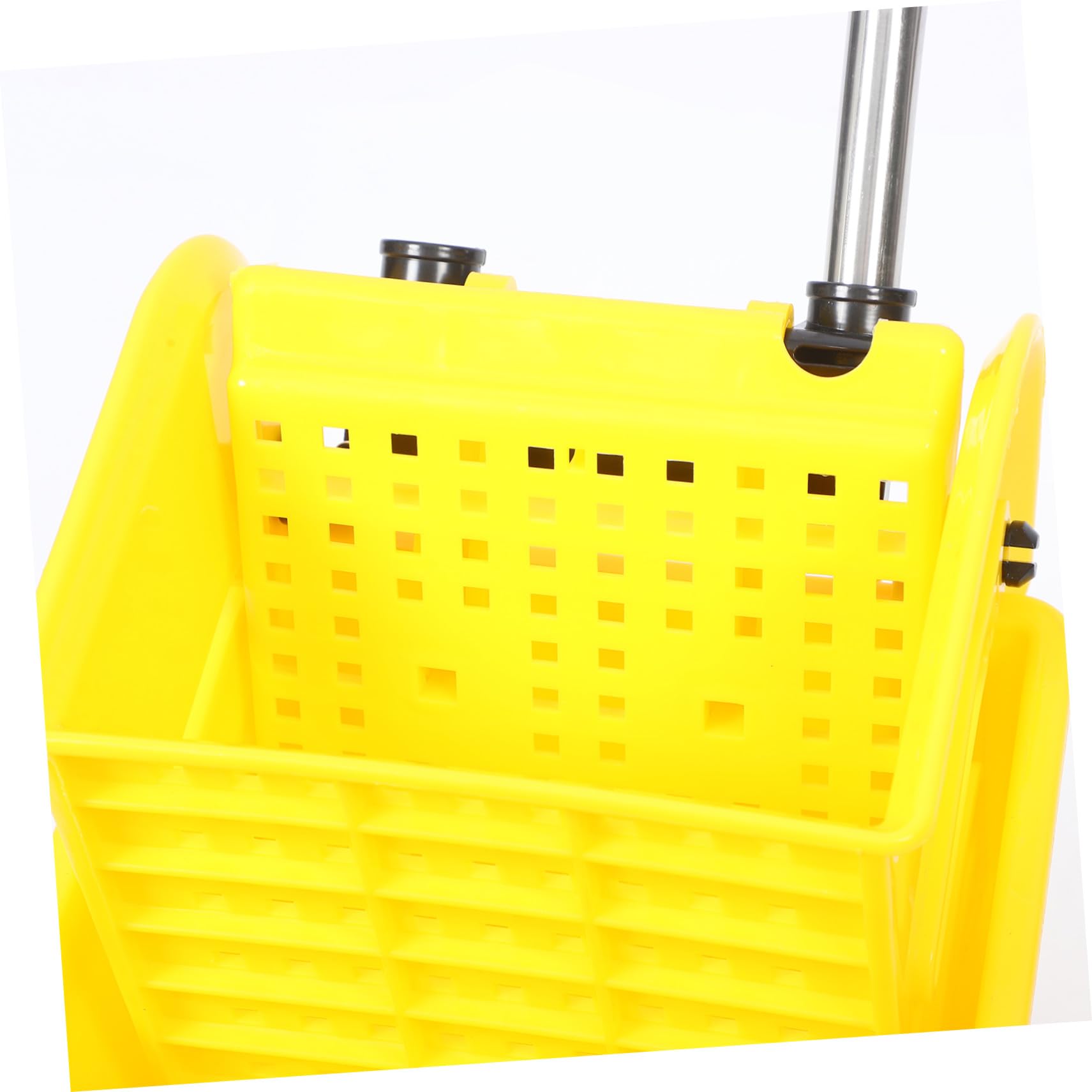 Cubo de Fregona Comercial Ruedas 20l Plástico Movilidad Silenciosa Limpieza Hotel Hogar Herramienta Limpieza Ruedas Color Brillante Carga Fácil Color Aleatorio