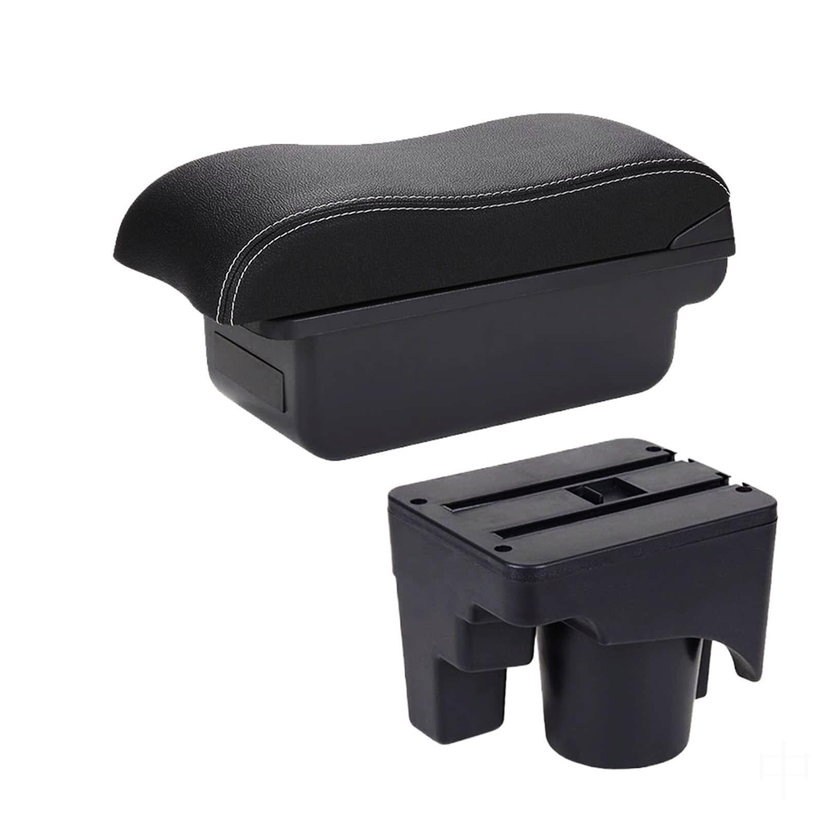 GTDTKGANAK Storage Box For Vw For Golf 5 For 6 For Mk5 For Mk6 For Jetta For Sagitar Car Armrest For Box Center Console Storage For(A3 No Usb)