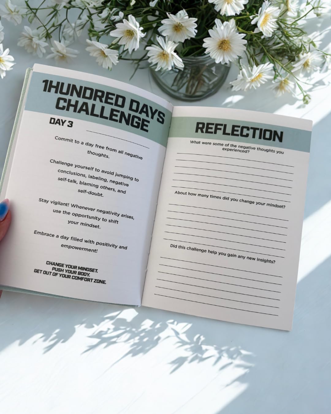 a Journal with Accountability Wristband (Small 5.9")