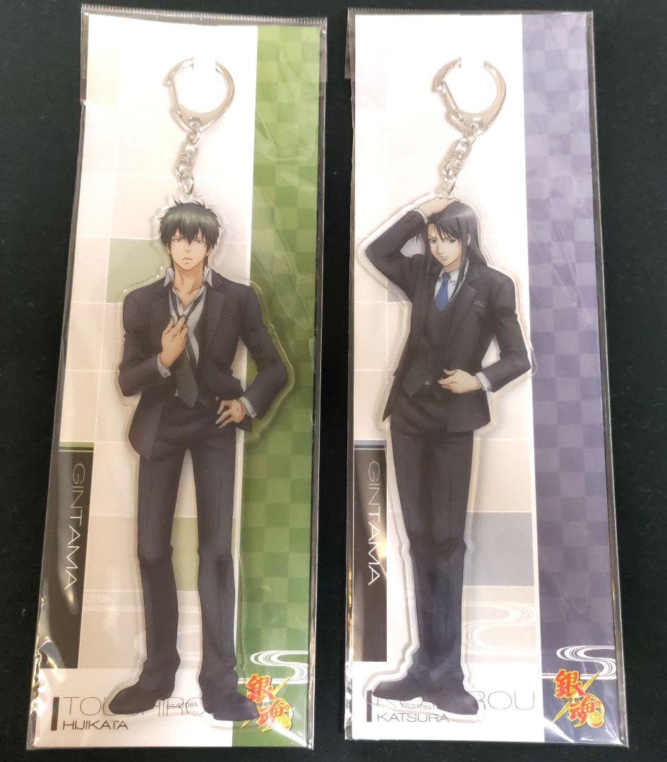 Amazon.co.jp: 銀魂 アクキー スーツ 土方十四郎 桂小太郎 : ホビー