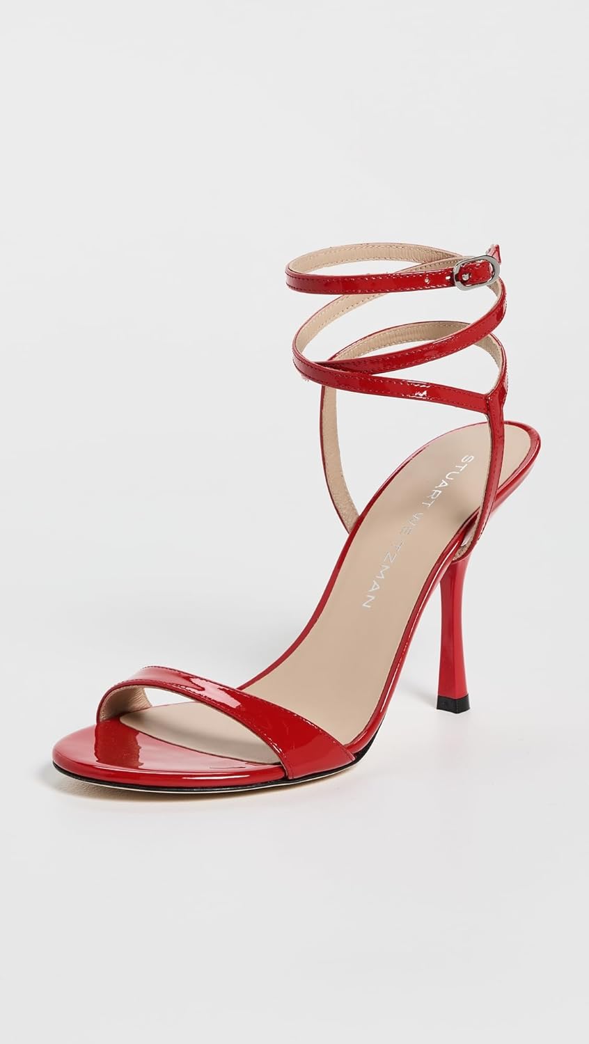 Stuart Weitzman Women's Nudist Wrap Sandals 100mm