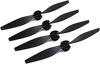 Vista 8 de YoungRC Hélices de repuesto con ahorradores y adaptadores Avión RC Hélices de 4 palas para aviones P51 Mustang y P40 Warhawk RC (3PCS)