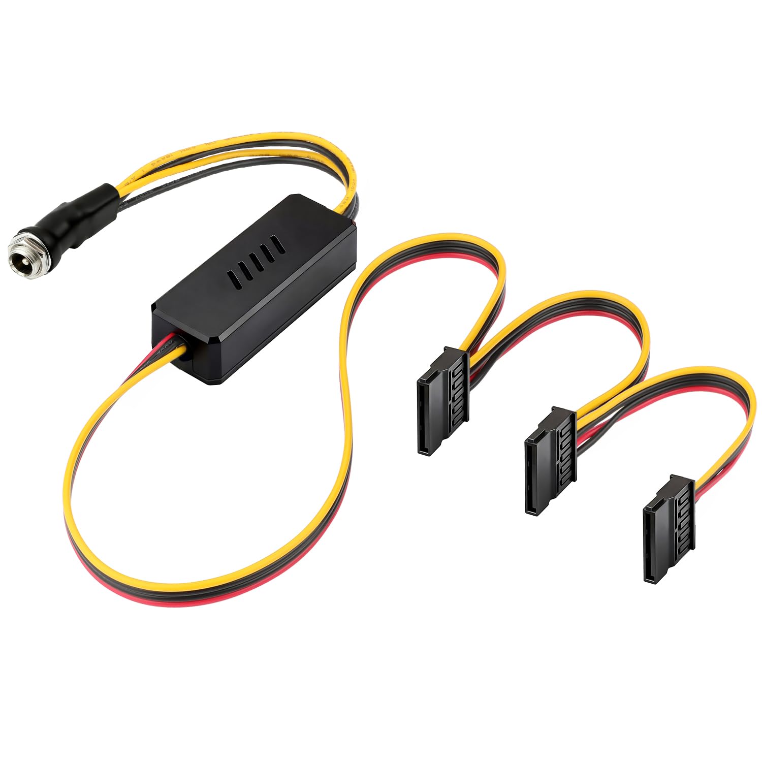 Câble DC 12V vers 3 SATA OwlTree adaptateur 5.5x2.5mm - 6