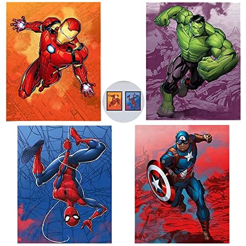 MEZHEN Cuadros para Superheroes Decorativos Pared Cover