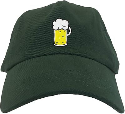 Tcombo Beer Mug - Drink Craft Brew Dad Hat (Forest Green)