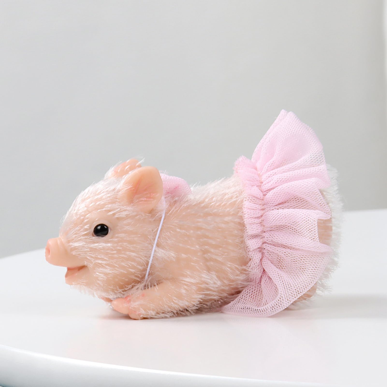 Giocattoli animali da bambino, suonare animali Pigletti realistici in | per infermieri per bambini, decorazioni per la casa divertenti, calze natalizie di compleanno per