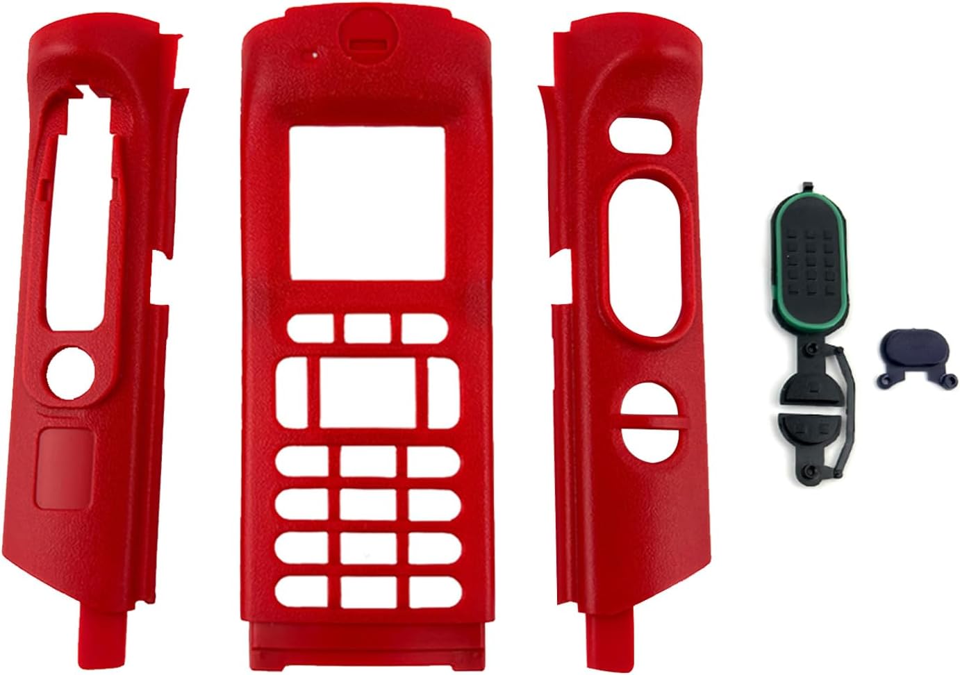 APX6000 APX8000 M3 Front Housing Case Replacement Blue Radio Cover Shell (No Keypad) for Two Way Radio Repair