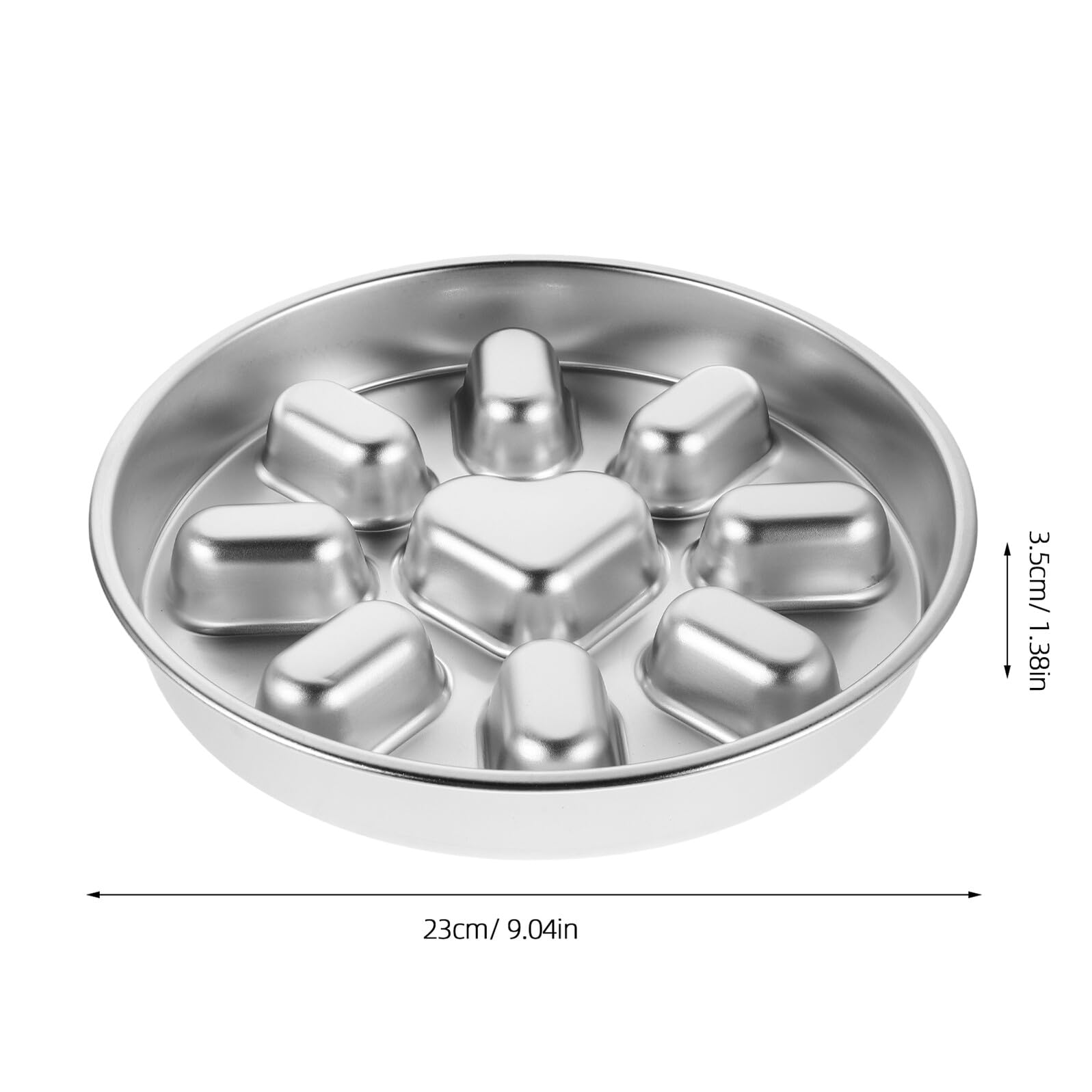 ARTIBETTER Ciotola per Alimentazione Lenta per Cani in Acciaio Inox 304 Antiscivolo Piatto Slow Feeder a Labirinto per Cuccioli e Cani di Piccola Taglia Mangiatoia Resistente per Prevenire