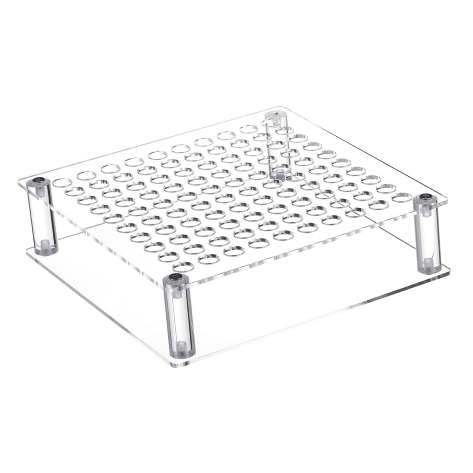 Porte-stylo en acrylique transparent de grande capacité pour bureau moderne