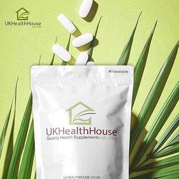 UKHealthHouse Zinc, Calcium, Magnesium & Vitamin D Osteo Complex Supplement Veg 360 Tablets - Maintain Healthy Bones, Teeth, Muscle Function, Immune