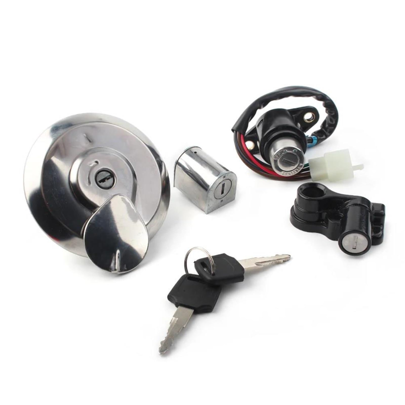 Kit de verrouillage de siège moto 125 CBT125 avec serrure de contacteur